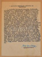 Szittya Horváth Lajos (1883-1960): Győr-Sopron megyei táj ,1950. Pasztell, papír. jelzett, hátoldalá...