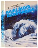 Dr. Goldschmidt Dénes, Dr. Halász Péter: Alvás, álom, álmatlanság . Bp., 1983, Medicina. Dr. Goldschmidt Dénes (1922-1988) által dedikált! A fedéltervet és a belső illusztrációkat Herpai Zoltán tervezte. Kiadói kartonált papírkötés, néhány lap foltos.