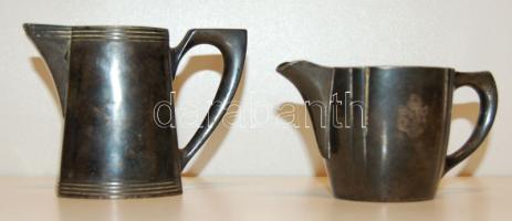 Alpakka kiöntő és csésze