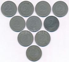 1950. 2Ft Cu-Ni "Rákosi-címer" (10x) T:2-,3 
Adamo F7.1