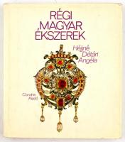 Héjjné Détári Angéla: Régi magyar ékszerek. Bp.,1976, Corvina. Kiadói vászonkötésben, sérült kiadói papír védőborítóval.