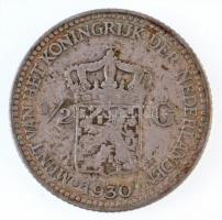 Hollandia 1930. 1/2G Ag "I. Vilma" T:2- patina
Netherlands 1930. 1/2 Gulden Ag "Wilh...