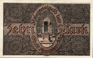 Német Birodalom/Császárság/ Kempten 1918. 10M(2x) egymásutáni sorszámmal T:II