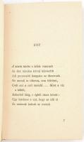 Márai Sándor: Verses könyv. Bp., 1945. Révai. Első kiadás. Kiadói kartonált papírkötésben, a gerince...