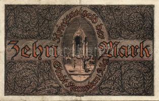 Német Birodalom/Császárság/ Kempten 1918. 10M(2x) egymásutáni sorszámmal T:II