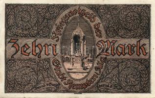 Német Birodalom/Császárság/ Kempten 1918. 10M (2x) egymásutáni sorszámmal T:II