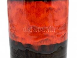 Mihály Béla (1930-2001): mázas kerámia váza, matricával jelzett, kis kopásnyomokkal, m: 29,5 cm