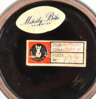 Mihály Béla (1930-2001): mázas kerámia váza, matricával jelzett, kis kopásnyomokkal, m: 29,5 cm
