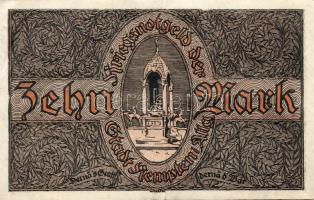 Német Birodalom/Császárság/ Kempten 1918. 10M(2x) egymásutáni sorszámmal T:II