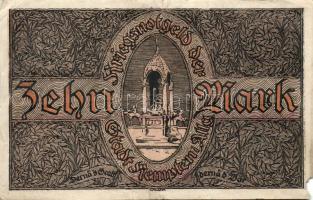 Német Birodalom/Császárság/ Kempten 1918. 10M (2x) egymásutáni sorszámmal T:II,III-