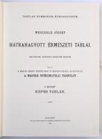 Weszerle József hátrahagyott érmészeti táblái - Szöveggel bővített második kiadás. Kiadja a Magyar N...