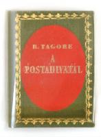 Rabindranath Tagore: A postahivatal. Bp., é.n., Egyetemi Nyomda Miniatűr Könyvgyűjtő Klubja. Megjelent 300 példányban. Az eredeti 1922-ben megjelent Pantheon kiadás kicsinyített reprint kiadása. Kiadói egészvászon kötés.