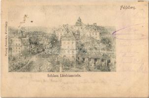 1902 Lednice, Lednice-Valtice, Feldsberg-Eisgrub, Eisgrub; Schloss Liechtenstein / castle. Verlag Pateisky (fl)