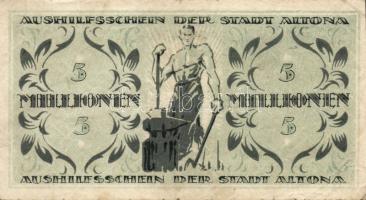 Német Birodalom/Weimari Köztársaság/Altona 1923. 5000.000M T:II/III+