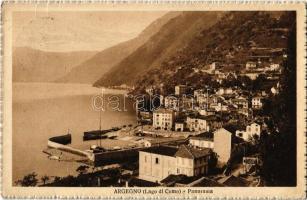 1926 Argegno (Lago di Como), Panorama / general view, port. Prop. ris. L. Fiorini (EK)