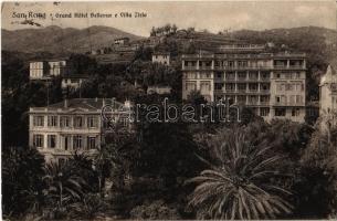 1926 Sanremo, San Remo; Grand Hotel Belelvue e Villa Zirio / hotel, villa (EK)