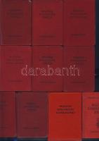 10 db párttagsági könyv MDP, MSZMP, MKP