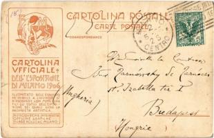 1906 Milano, Esposizione internazionale di Milano, Pulvinare dell'Arena arch. Bongi / Milan Int...