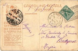 1906 Milano, Esposizione internazionale di Milano, Stazione d'Arrivo in Piazza d'Armi ing....