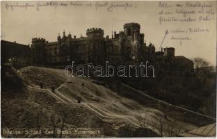 1918 Odessa, Odesa; Schloss des Grafen Schembeck / castle. photo (EK)