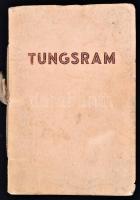 1936 Tungsram Glühlampen Katalog, 1936 februar, német nyelven. 75 p.