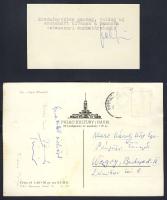 Faluvégi Lajos és Tímár Mátyás pénzügyminiszterek aláírásai