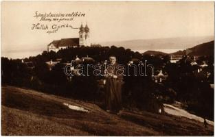 1924 Tihany, Halbik Ciprián Gáspár apát gyémántmiséjének emlékére. photo (fl)