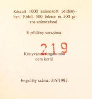 Többcélú sportcsarnok Encsen. Miskolc, 1983, Miniatűr Könygyűjtők Klubja. Kiadói műbőr kötés, fa pla...