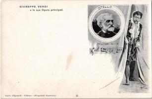 Otello. Giuseppe Verdi e le sue Opere principali. Carlo Aliprandi Editore Nr. 11.