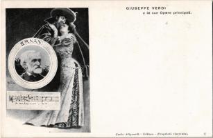 Ernani. Giuseppe Verdi e le sue Opere principali. Carlo Aliprandi Editore Nr. 2.