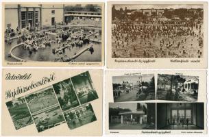 Hajdúszoboszló, strand - 55 db régi képeslap / 55 pre-1945 postcards