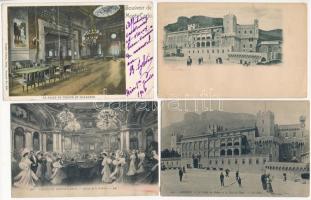 17 db RÉGI külföldi város képeslap vegyes minőségben: Monaco / 17 pre-1945 European town-view postcards in mixed quality: Monaco
