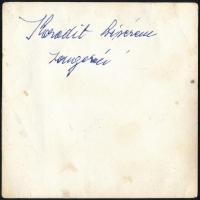 1965 A két díva - Gábor Zsazsa (1917-2016) kíséri zongorán Karády Katalint (1910-1990) kaliforniai o...