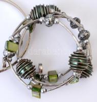 Vegyes bizsu tétel, közte nyaklánc, karkötő 18 db