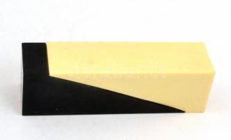 Mini utazós dominokészlet, 45db-os, eredeti dobozában, 3×10 cm, jó állapotban