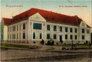 1926 Magyaróvár, Mosonmagyaróvár; M. kir. gazdasági akadémia épülete
