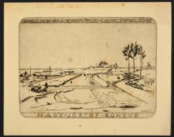 Hatalmas és fantasztikus, több mint 400 grafikából álló ex libris és kisgrafika gyűjtemény, számos e...