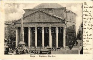 1903 Roma, Rome; Pantheon dAgrippa / Pantheon