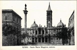 Roma, Rome; Santa Maria Maggiore, esterno / basilica, church