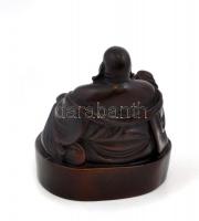 Kis méretű Buddha figura, jelzés nélkül. m: 6,5 cm