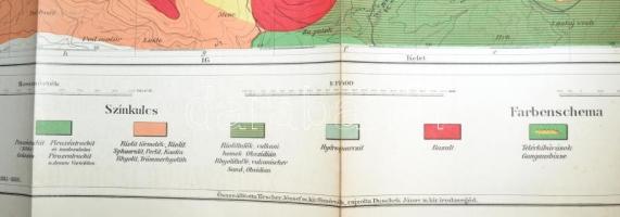 1895 A körmöci bányavidék földtani viszonyai bányageológiai szempontból 2 db földtani térképpel