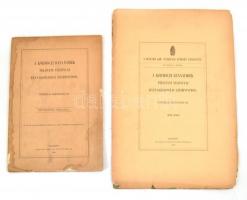 1895 A körmöci bányavidék földtani viszonyai bányageológiai szempontból 2 db földtani térképpel