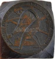 1933 Országos Vas-, Gép-, Malomipari és Electrotechnikai Kiállítás Budapest pecsétnyomó, d: 2,2 cm