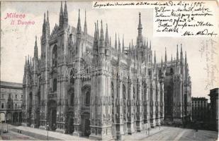 1905 Milano, Milan; Il Duomo / cathedral. Alterocca 1981.