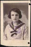 1930 DDSG utazási igazolvány