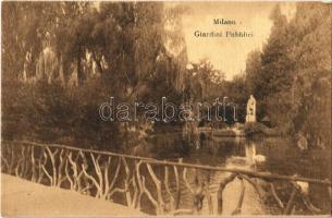 Milano, Milan; Giardini Pubblici / public gardens, park