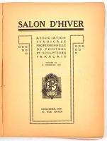 Salon d'Hiver. 1913. Francia nyelvű képes kiállítási katalógus. Paris., 1913, Coquemer Imp. Kia...
