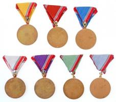 1983. "Szolgálati Érdemérem ejtőernyős ugrás után" 500 + 1000 + 1500 + 2000 + 2500 + 3000 ...