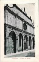 Vicenza, Facciata del Duomo / street view, cathedral, facade. Uff. Rev. Stampa N. 7718.