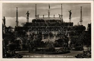 1936 Isola Bella, Lago Maggiore, Terrazza del giardino / Lake Maggiore, park, garden terrace